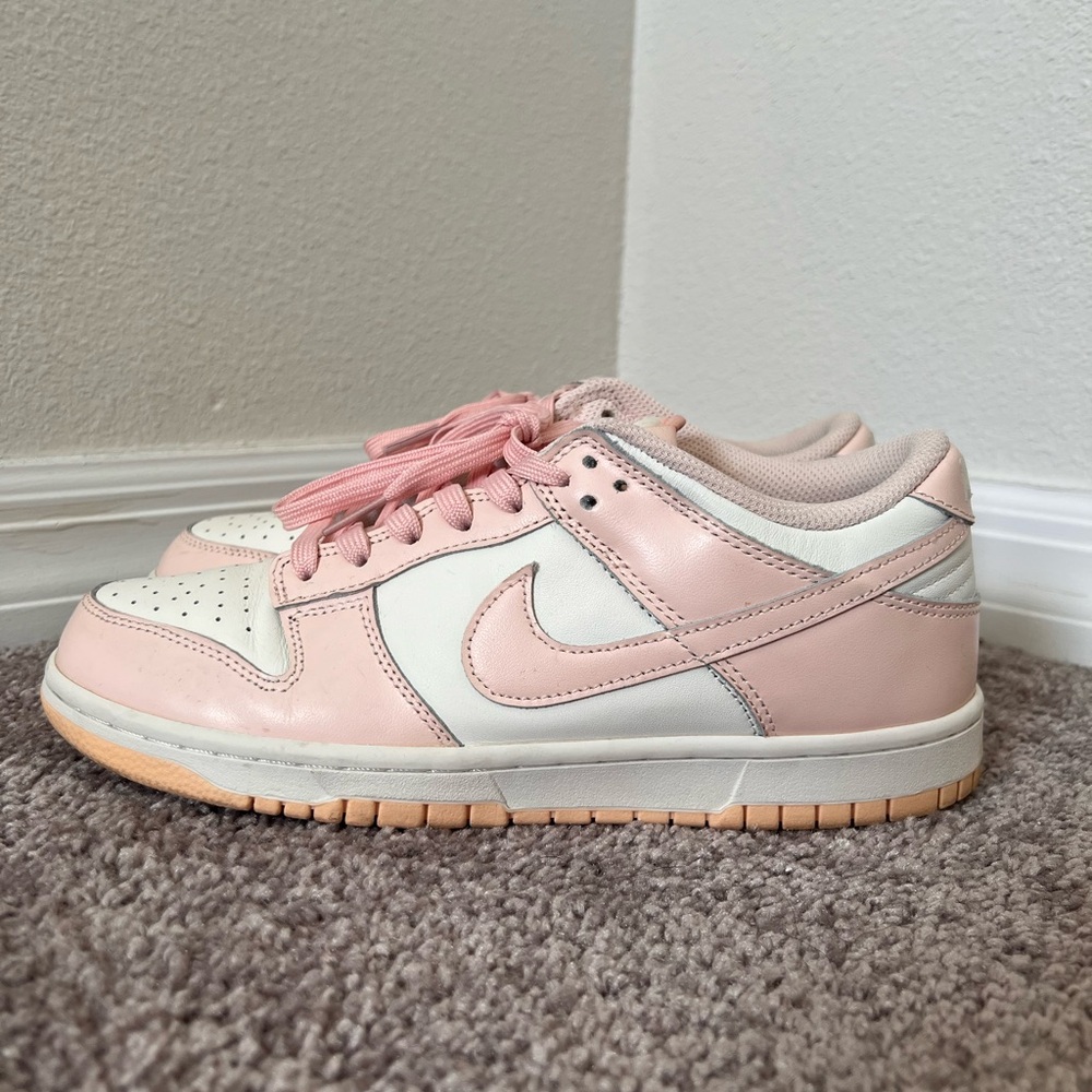 Nike Light Pink and Cream Sneakers